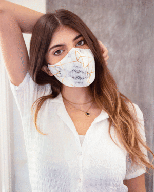 White-Marble-Face-Mask