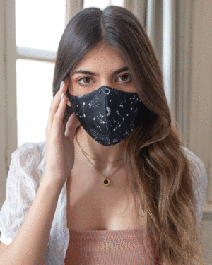 Galaxy printed Face Mask